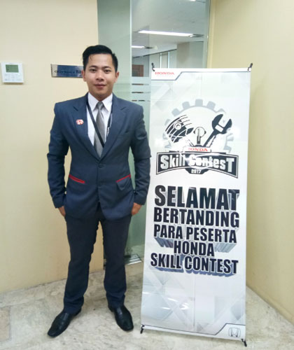 Ilham Sales Supervisor Honda Sholeh Iskandar Bogor